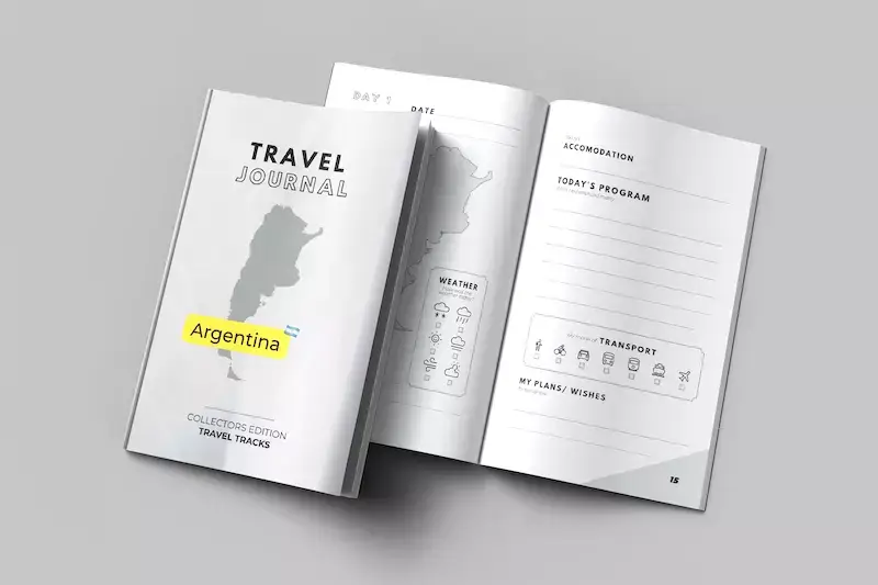 Travel journal Argentina Travel diary Argentina