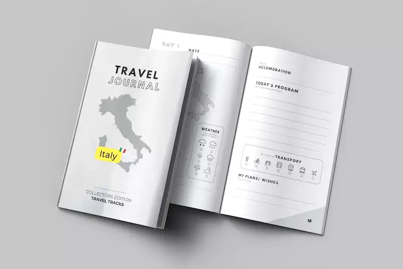 Travel journal Italy Travel diary Italy